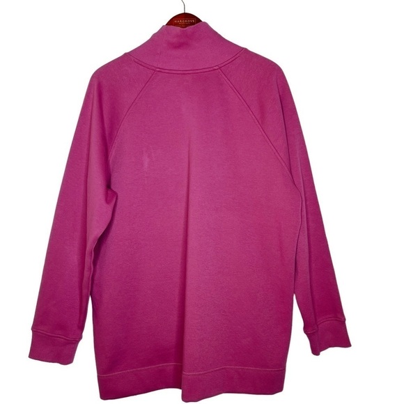 ATHLETA Side Zipper Cozy Karma Funnel Neck Pullover Sweatshirt Top Size XL Tall - Picture 12 of 16